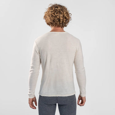mens perfect travel long sleeve tshirt color undyed