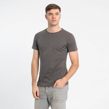 Men's Organic Pima Cotton T-Shirt color natural gray
