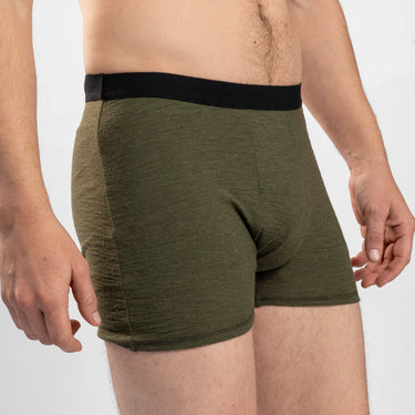 mens ultra soft boxer briefs color green