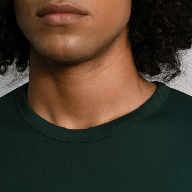 mens ultra soft crew neck color dark teal