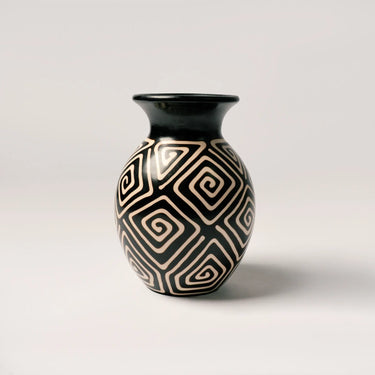 pottery vase eco home color Chemical-Free