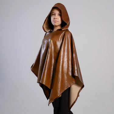 unisex biochemical free waterproof hooded rain poncho color undyed