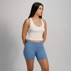 Women's Organic Pima Cotton Biker Shorts