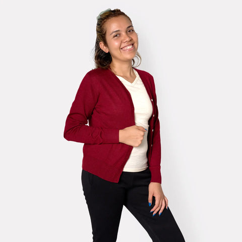 Women's Alpaca Wool Cardigan