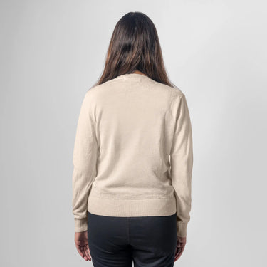 womens alpaca wool most sustainable cardigan color undyed