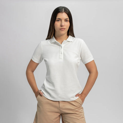 Women's Lacoste Pima Cotton Pique Polo Shirt
