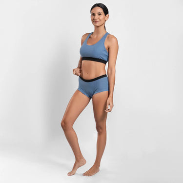 womens gots panties ultralight color baby blue
