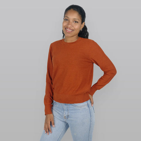 Mix 2 Pack - Women's Organic Sweater & Crew Neck T-Shirt