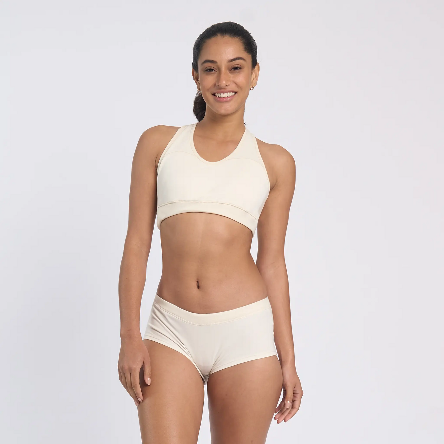 Women's Organic Pima Cotton Panties color Undyed