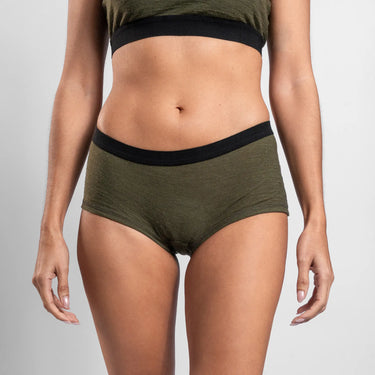 womens hypoallergenic panties ultralight color green
