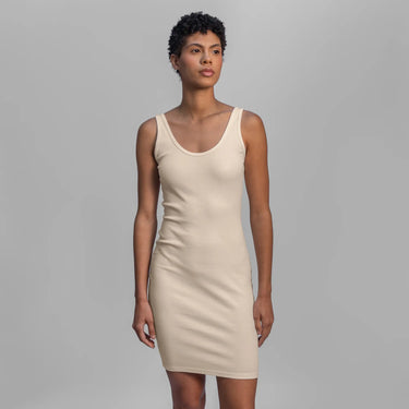 womens most comfortable tank dress color undyed