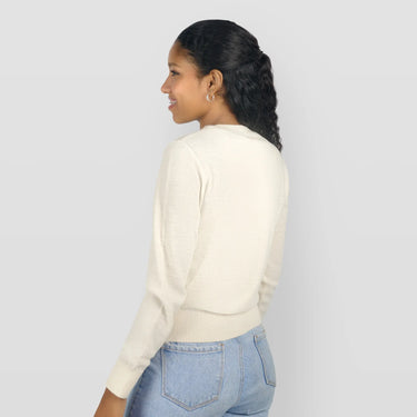 womens most sustainable alpaca sweater color undyed