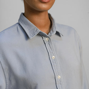 womens natural fiber classic shirt color skyride