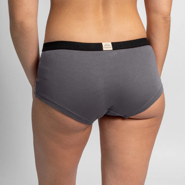 Women's Organic Pima Cotton Panties color gray