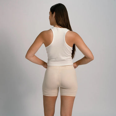 womens pima cotton biker shorts color undyed