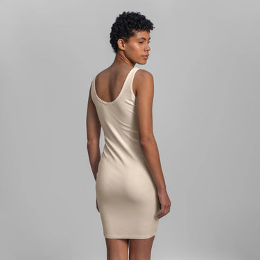 womens single origin tank dress color undyed