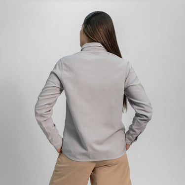 Women’s Organic Pima Cotton Classic Shirt - Heavyweight color alloy