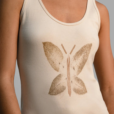 womens ultra soft ecoprint tank top color ecoprint