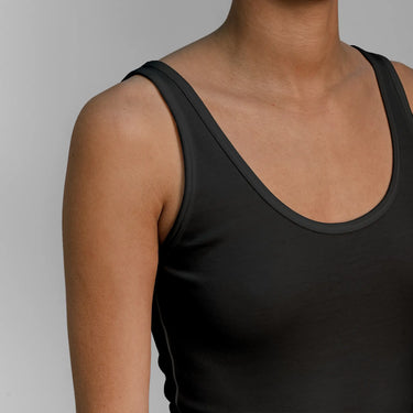 womens ultra soft tank dress color black