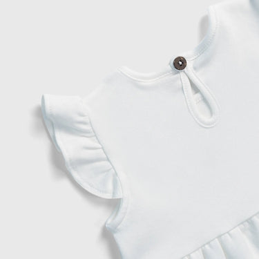 baby girl gots dress color white