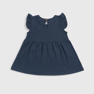 baby girl hypoallergenic dress color navy blue