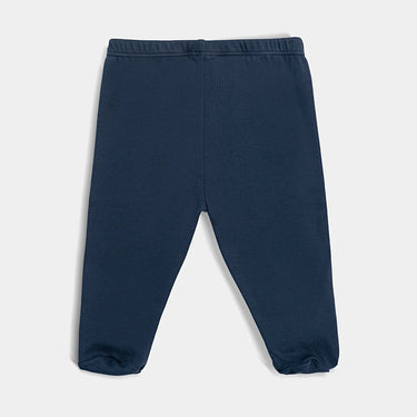 babys silky soft pants color navy blue